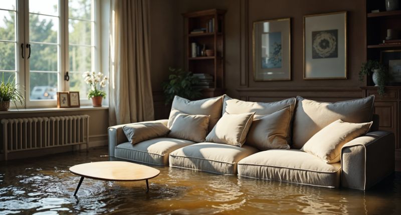 Umzug nach Wasserschaden